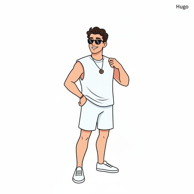 Personaje de dibujos animados